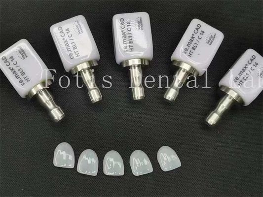 Hoogtranslucentie kunstmatige tandheelkundige veneers ideaal voor mooie cosmetische tandheelkunde